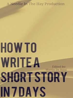 cover image of How to Write a Short Story in 7 Days